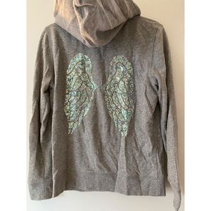 Victoria’s Secret Sequin Zip Hoodie